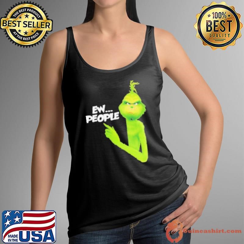 Ew people Grinch Christmas Tank Top