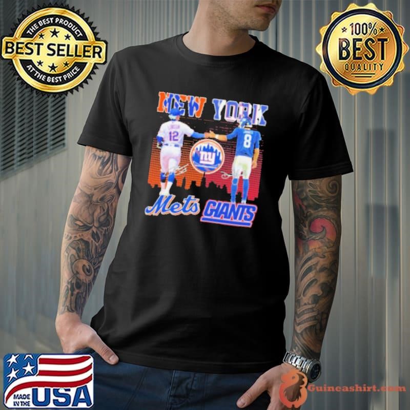 Francisco Lindor New York Mets X Daniel Jones New York Giants Unisex