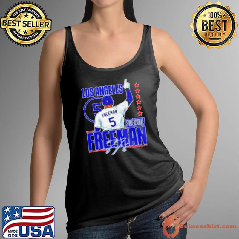 Freddie Freeman Dodgers Grand Slam World Series 2024 signature Tank Top