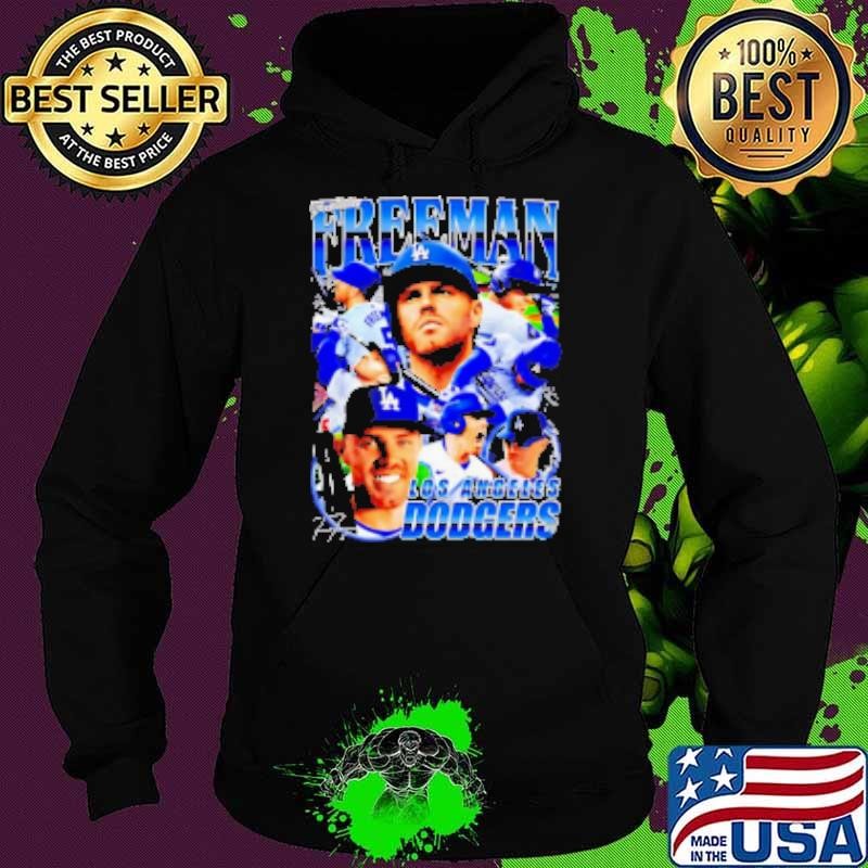 Freddie Freeman Los Angeles LA Dodgers MLB baseball poster Hoodie