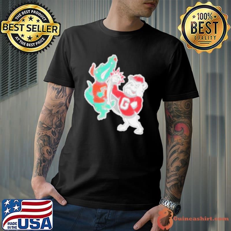 Georgia Bulldogs Knockout Florida Gators Football 2024 Rivalry Shirt