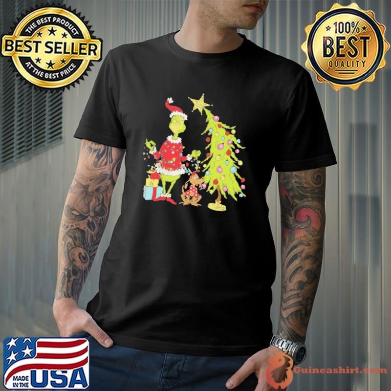 Grinch Christmas Tree Shirt