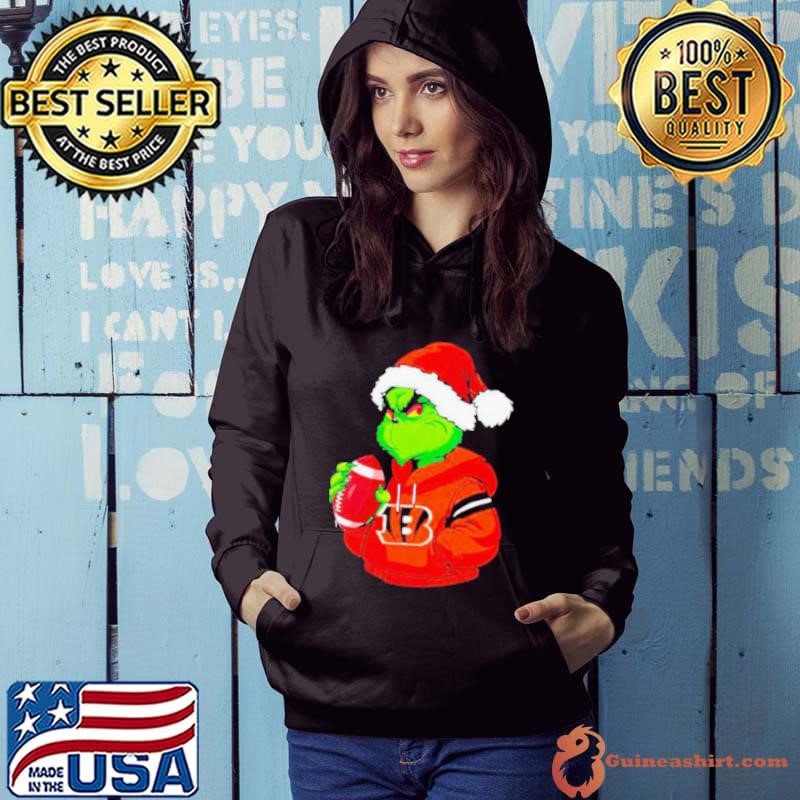 Grinch Cincinnati Bengals Christmas Hoodie