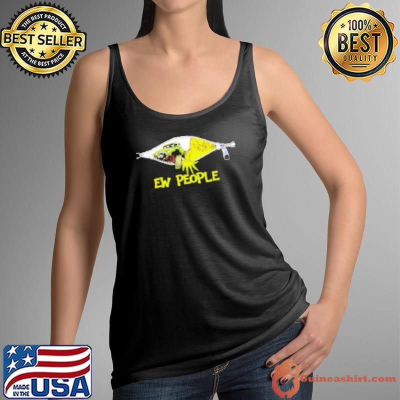 Grinch Jeep Ew People Zipper Shirt