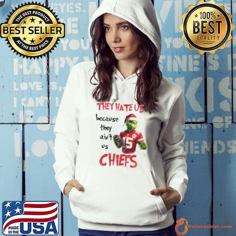 Grinch They Hate Us Because They Ain’t Us Chiefs 2024 Shirt