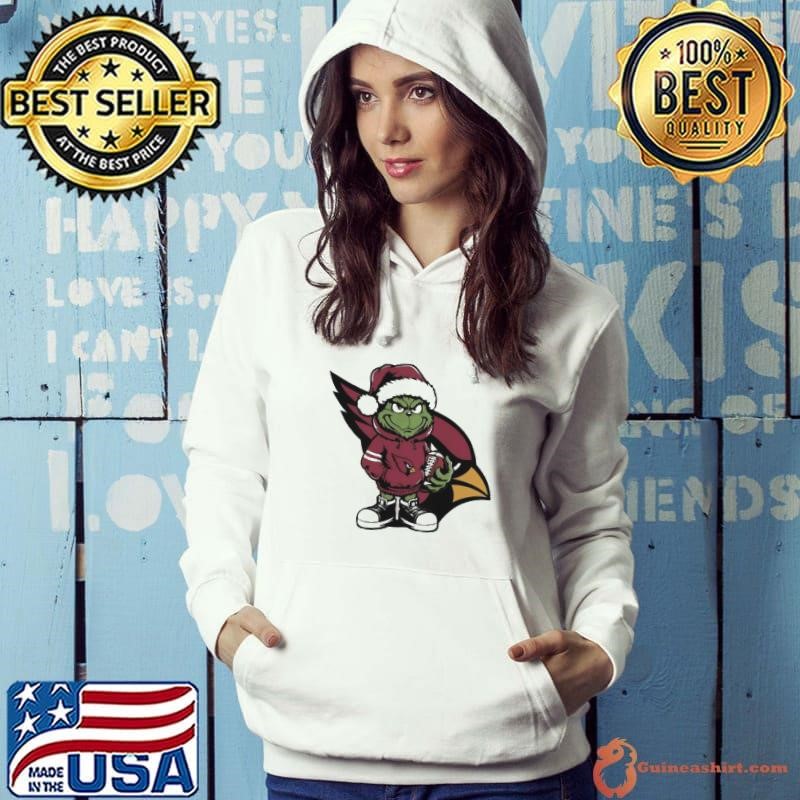 Grinch hug ball Arizona Cardinals Christmas shirt