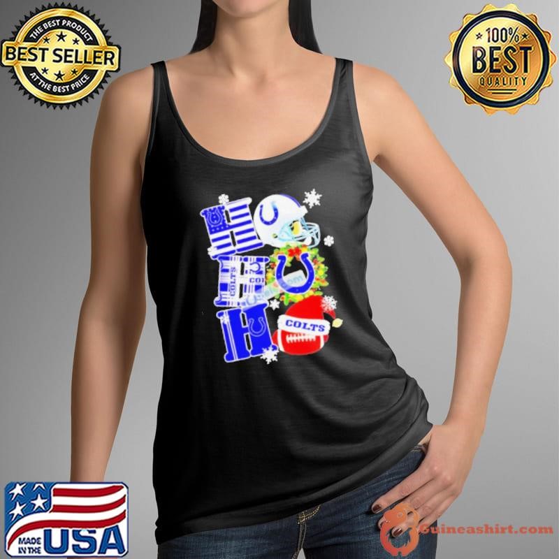 Ho Ho Ho Christmas Indianapolis Colts Gift Tank Top