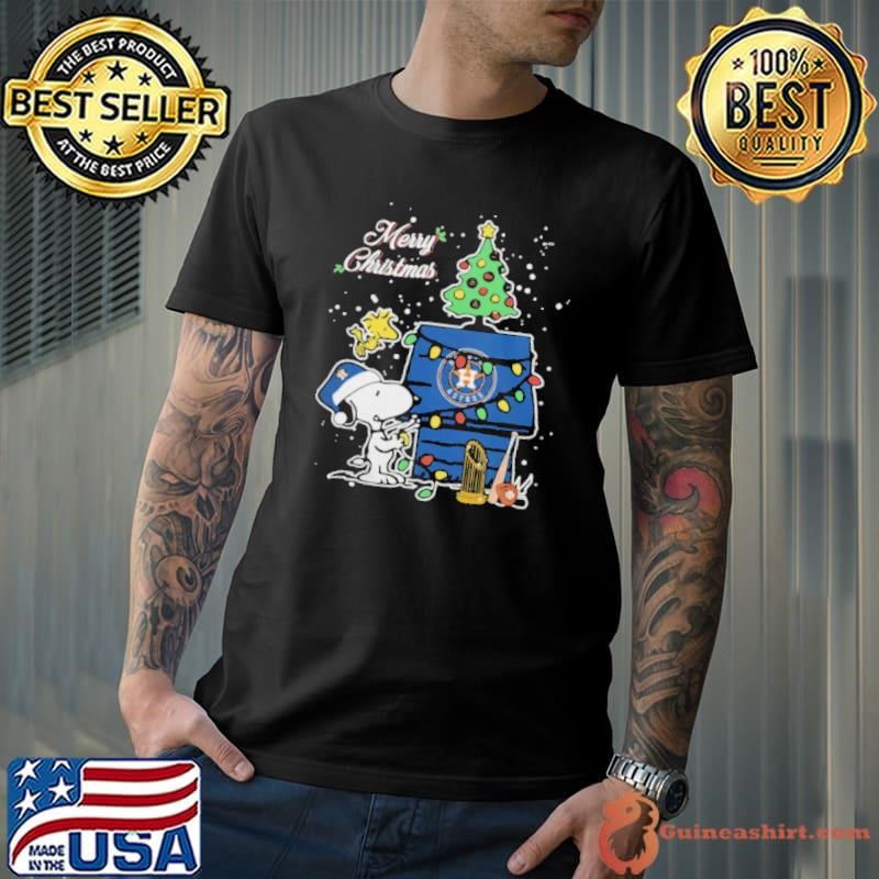 Houston Astros Merry Christmas With Snoopy Baby Unisex