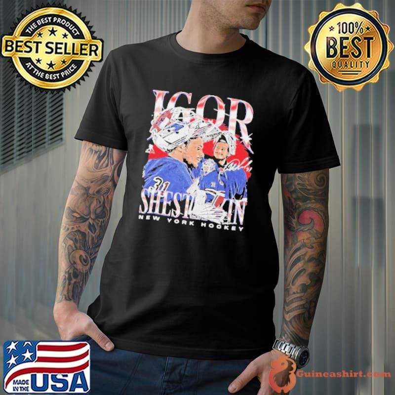 Igor shesterkin new york r vintage signature shirt