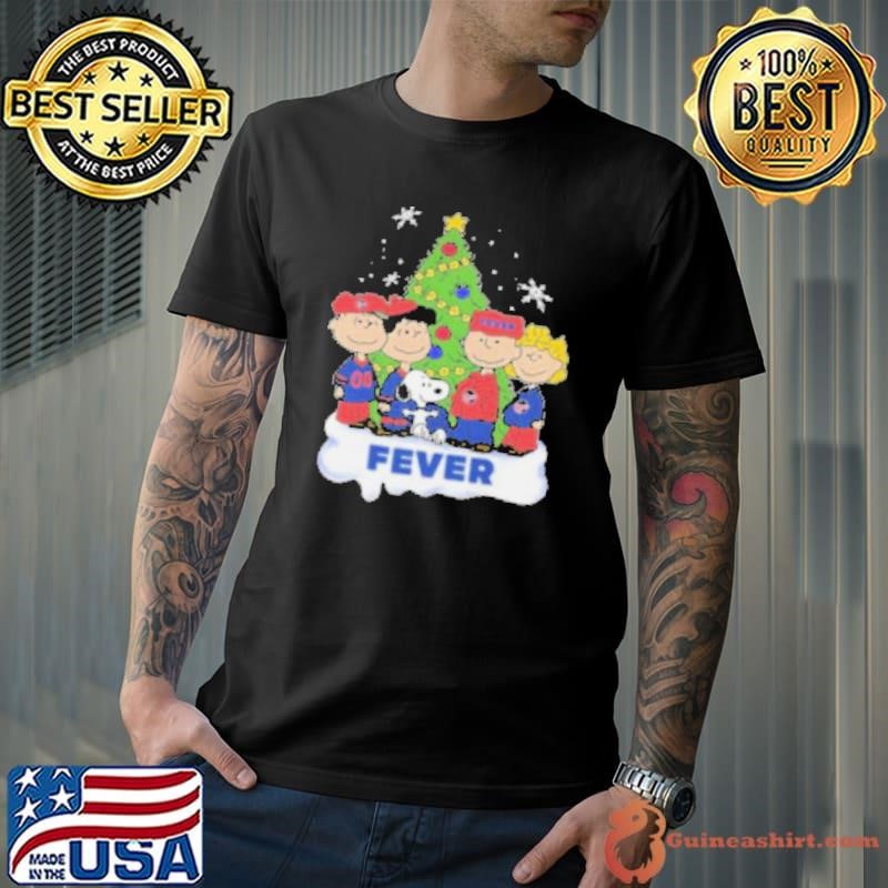 Indiana Fever Celebrating Christmas 2024 With Snoopy Peanuts Unisex