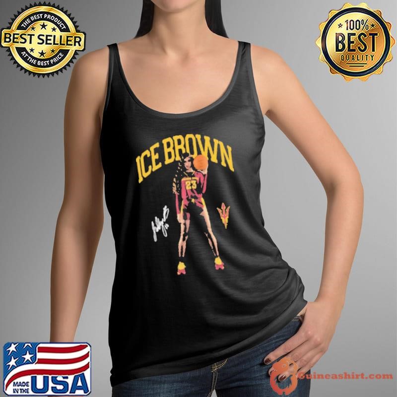 Jalyn Ice Brown Arizona State Sun Devils Portrait Signature Tank Top