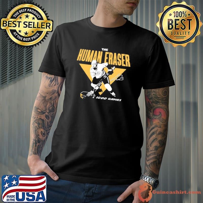 Jeff Beukeboom The Human Eraser 100 Games Shirt