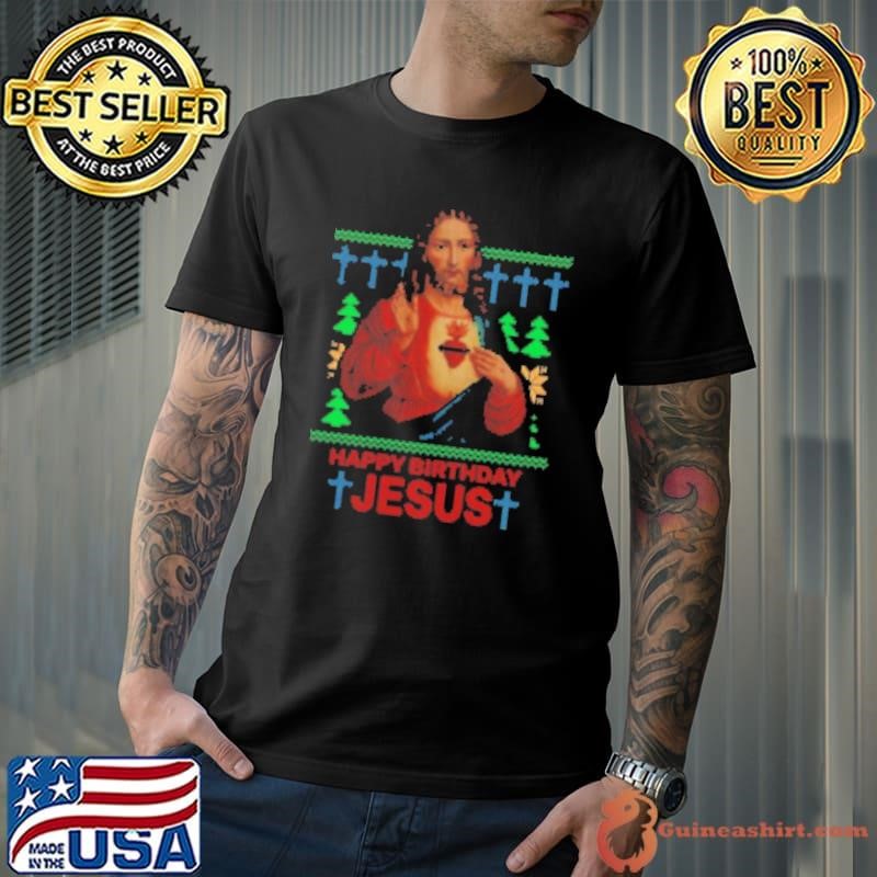 Jesus Christ Ugly Christmas Shirt