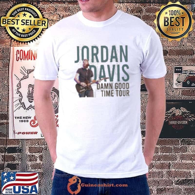 Jordan Davis Damn Good Time World Tour 2024 Unisex