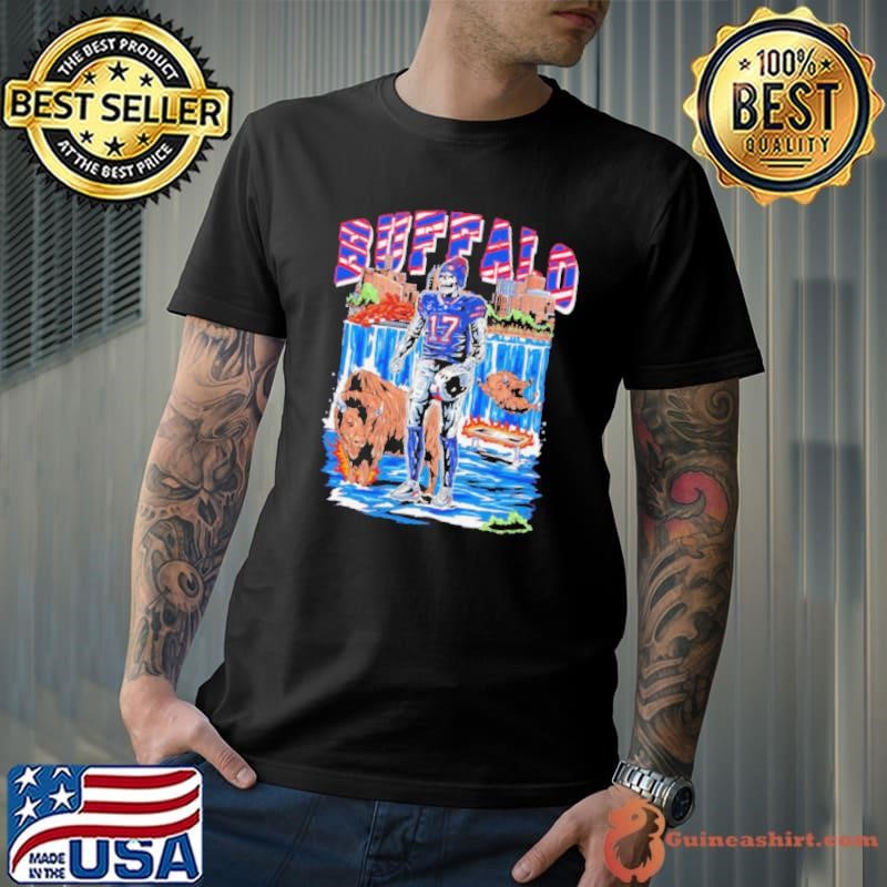 Josh Allen skeleton Buffalo death destroyer of tables Unisex