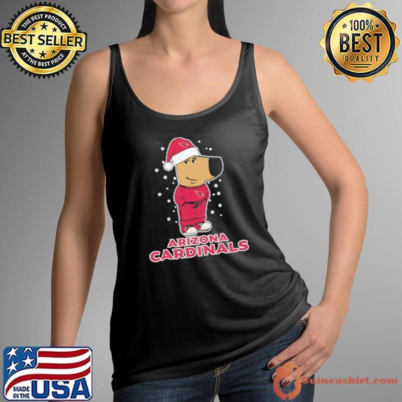 Just A Chill Guy Chill With Arizona Cardinals Christmas Shirt