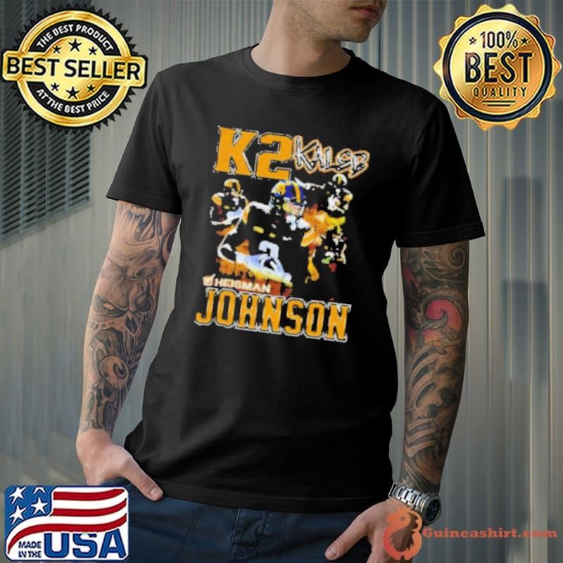 K2 4 Kaleb Heisman Johnson shirt