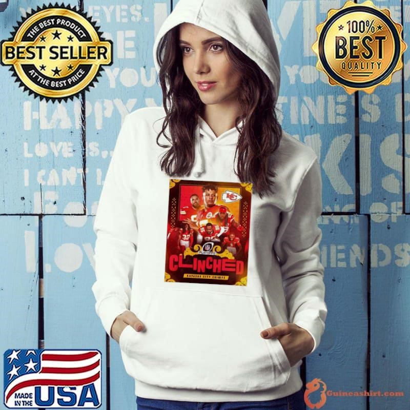 Kansas City Chiefs Clinched NFL Playoffs – the first team to clinch a spot in the postseason Poster shirt