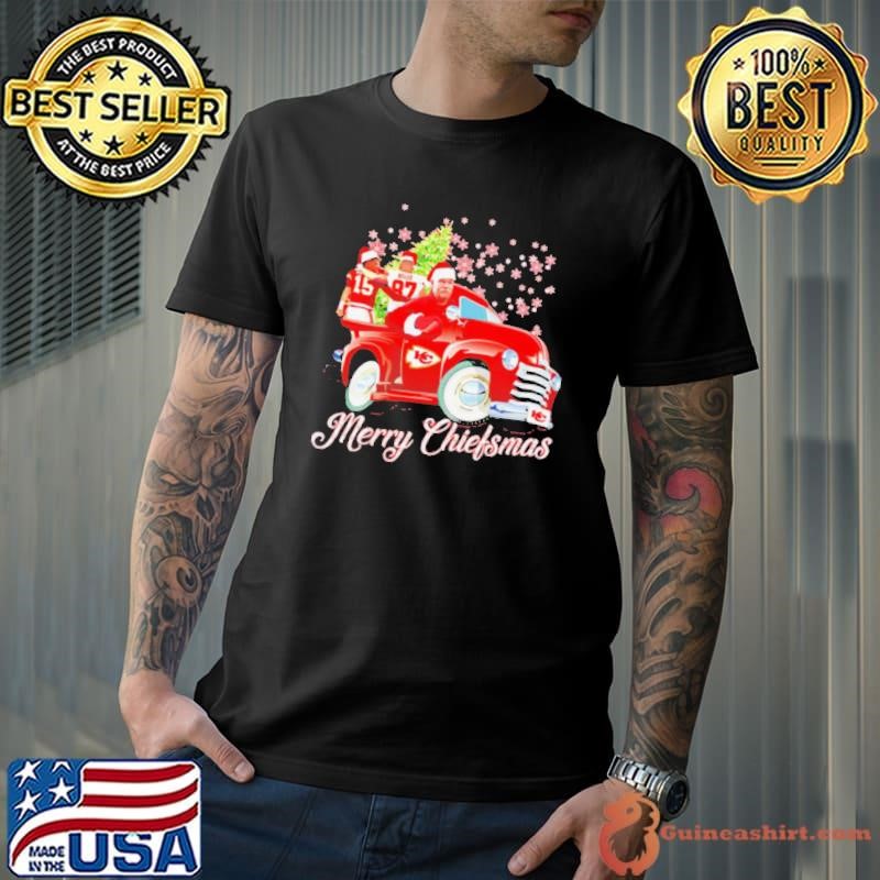 Kansas City Chiefs coach Kelce Mahomes Merry Christmas Unisex