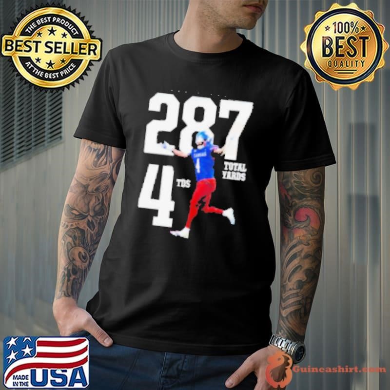 Kansas Devin Neal 287 Total Yards 4 Tds Shirt