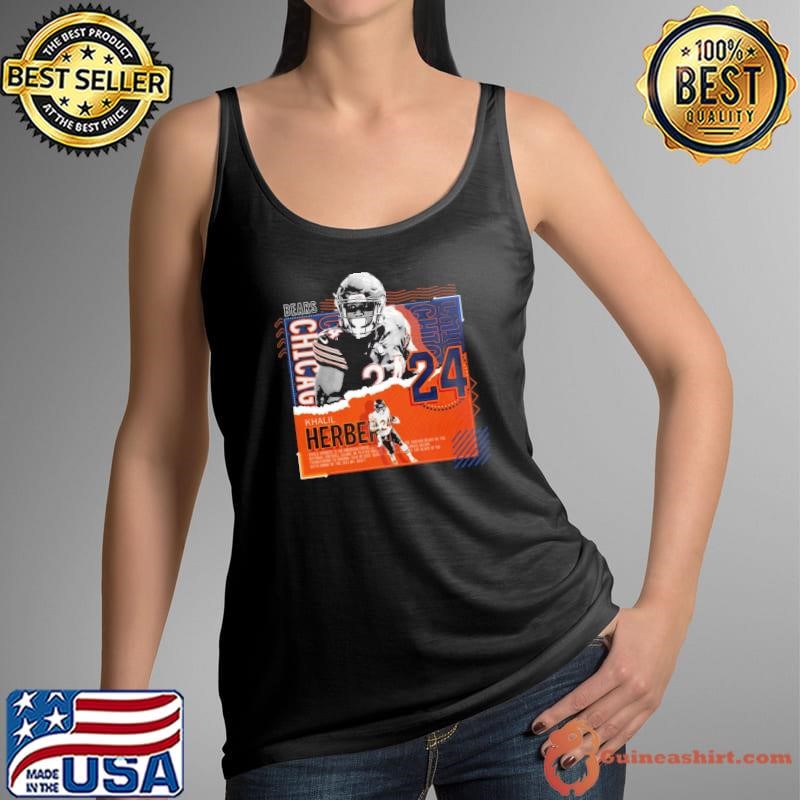 Khalil Herbert American professional football running back Poster Bears Tank Top