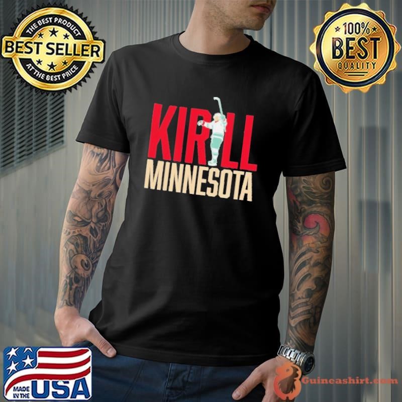 Kirill Kaprizov Minnesota Wild Hockey letter star shirt
