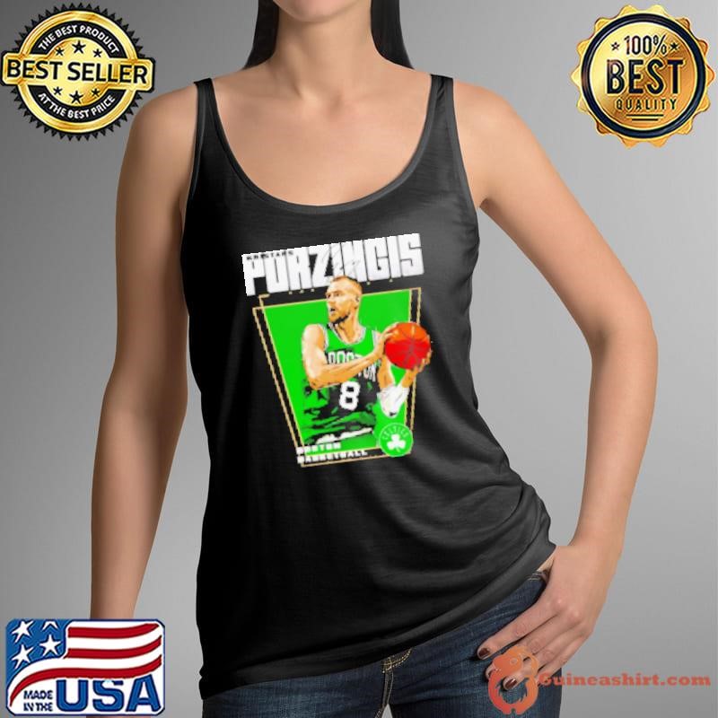Kristaps Porzingis Boston Celtics premier NBA basketball vintage Tank Top