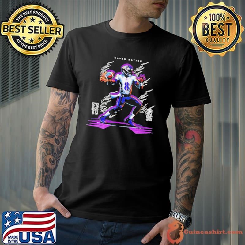 Lamar Jackson Baltimore Raven Estd 1996 Football Unisex