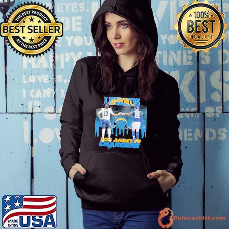 Legends Philip Rivers And Ladainian Tomlinson Los Angeles Chargers Hoodie