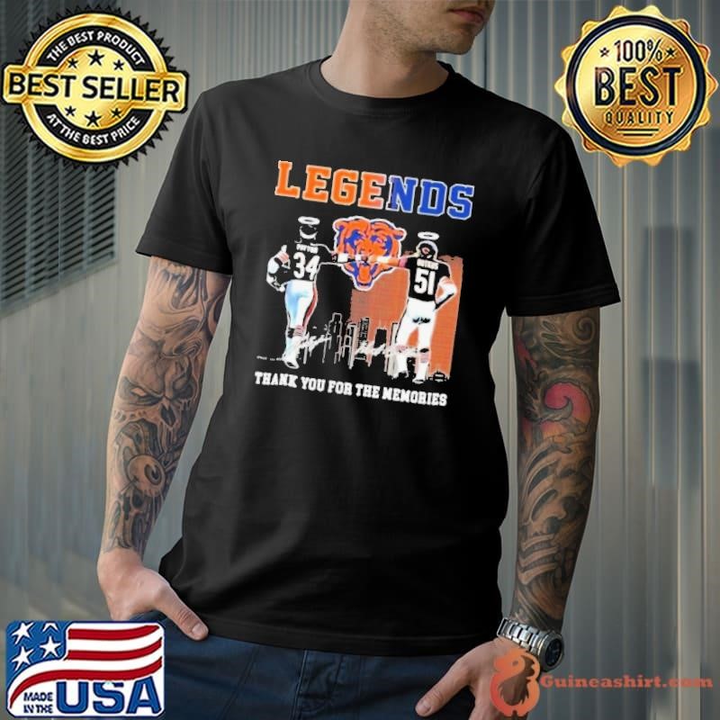 Legends Thank You For The Memories Unisex