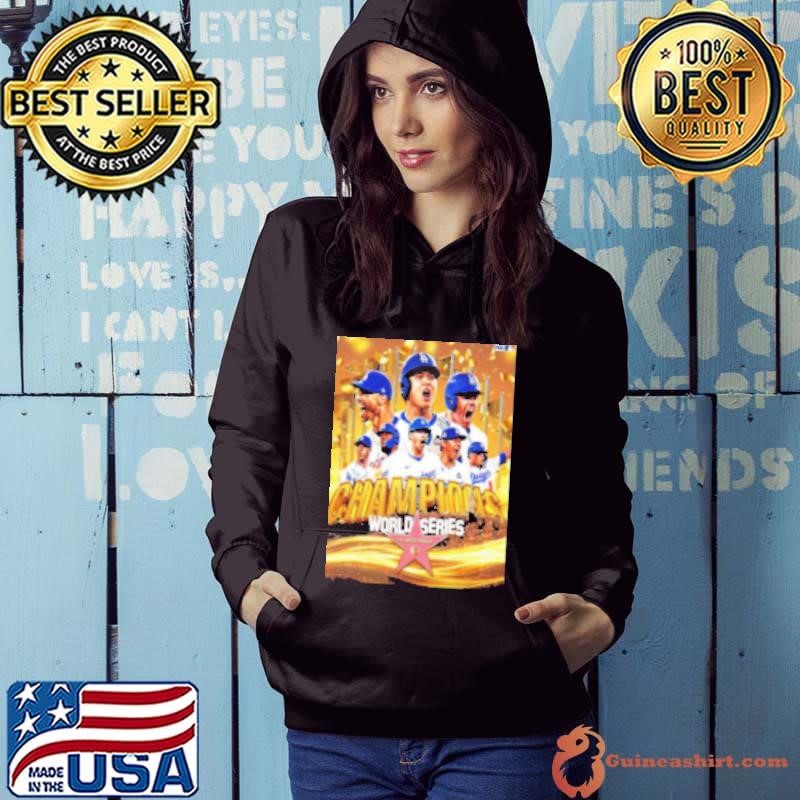 Los Angeles Dodgers Champions World Series 2024 MLB Poster Shirt
