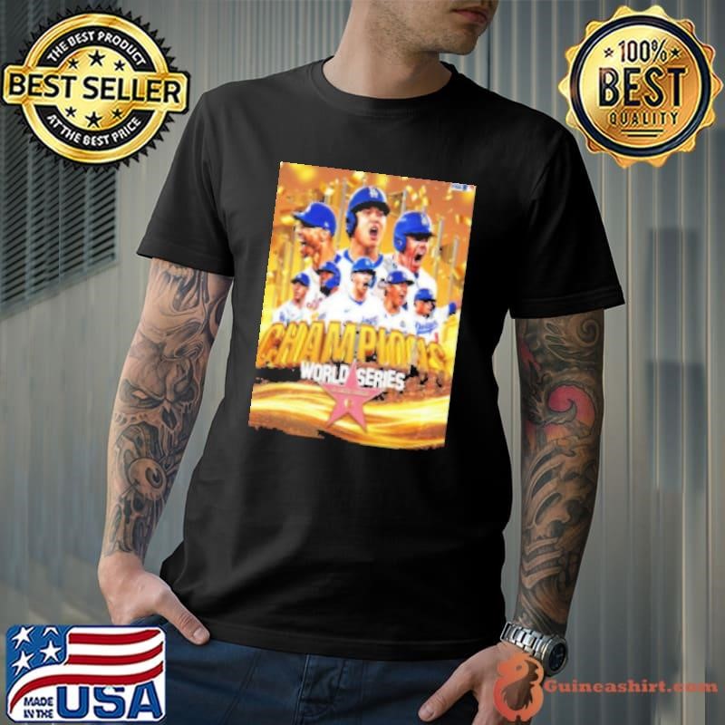 Los Angeles Dodgers Champions World Series 2024 MLB Poster Unisex