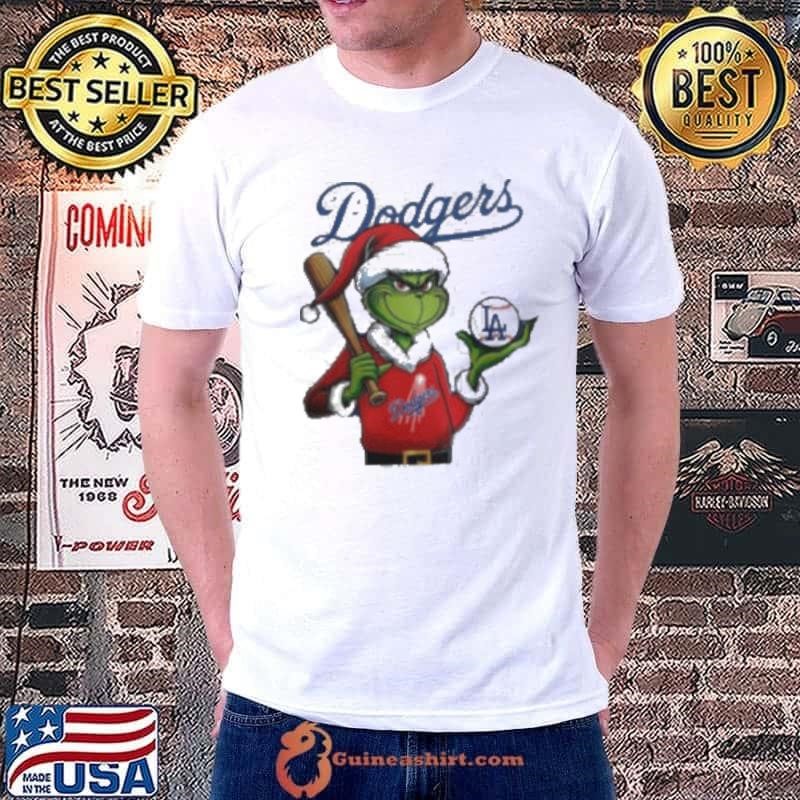 MLB Los Angeles Dodgers The Grinch Grinchmas Christmas 2024 Shirt