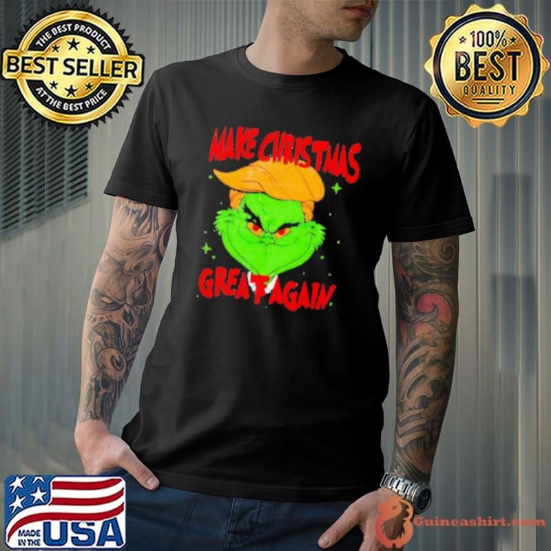 Make Christmas great again Trump Grinchmas Shirt