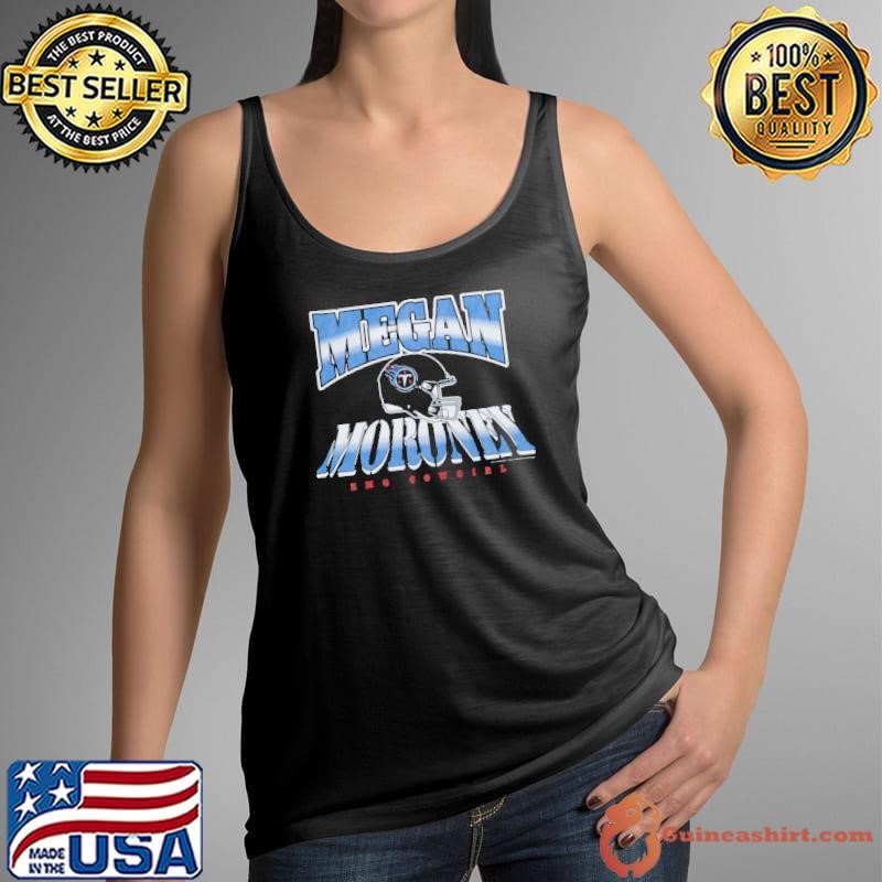 Megan Moroney x Tennessee Titans Helmet Tee Navy shirt
