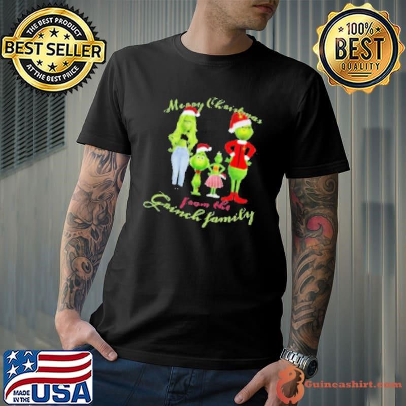 Merry Christmas From The Grinch Family shirt