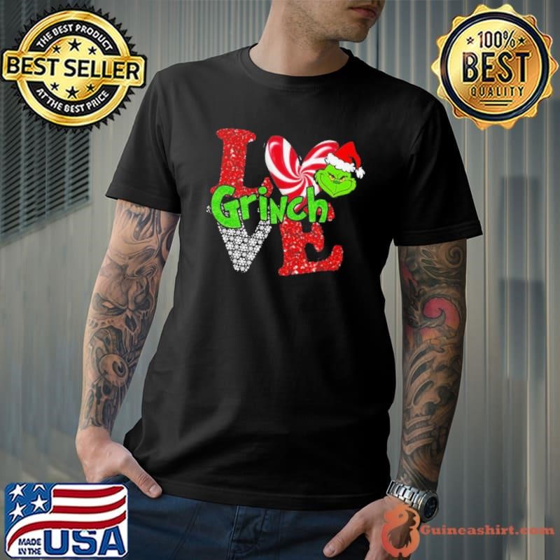 Merry Christmas Grinch Santa Love Unisex