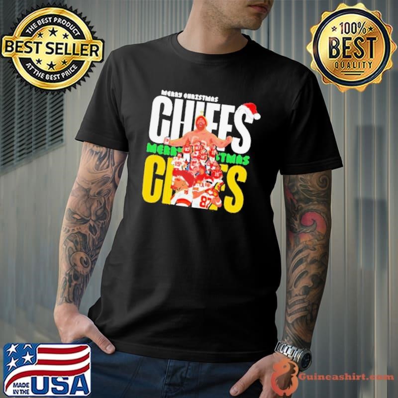 Merry Christmas Kansas City Chiefs players shirt