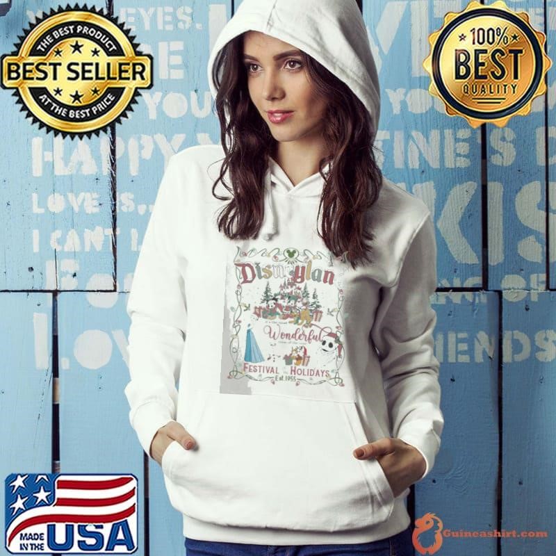 Mickey And Friends Castle Disneyland Christmas Shirt