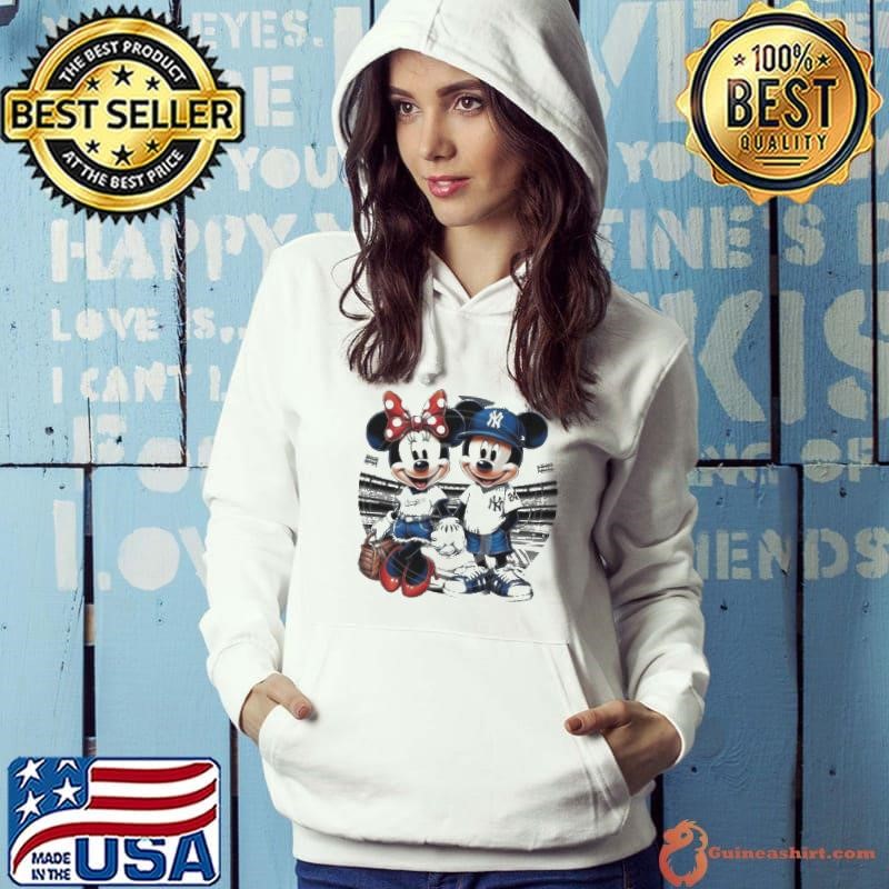 Mickey And Minnie Los Angeles Dodgers Vs New York Yankees Shirt