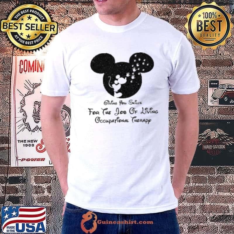Mickey Mouse Giving You Skills For The Job Of Living Occupational Therapy Unisex