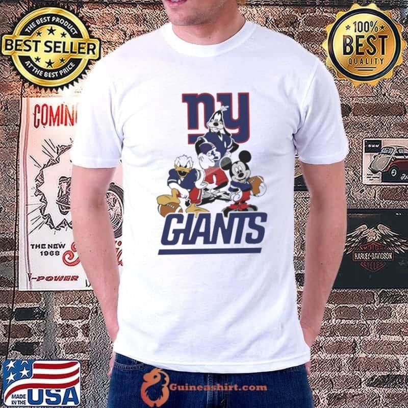 Mickey, Pluto, Donald New York Giants Unisex