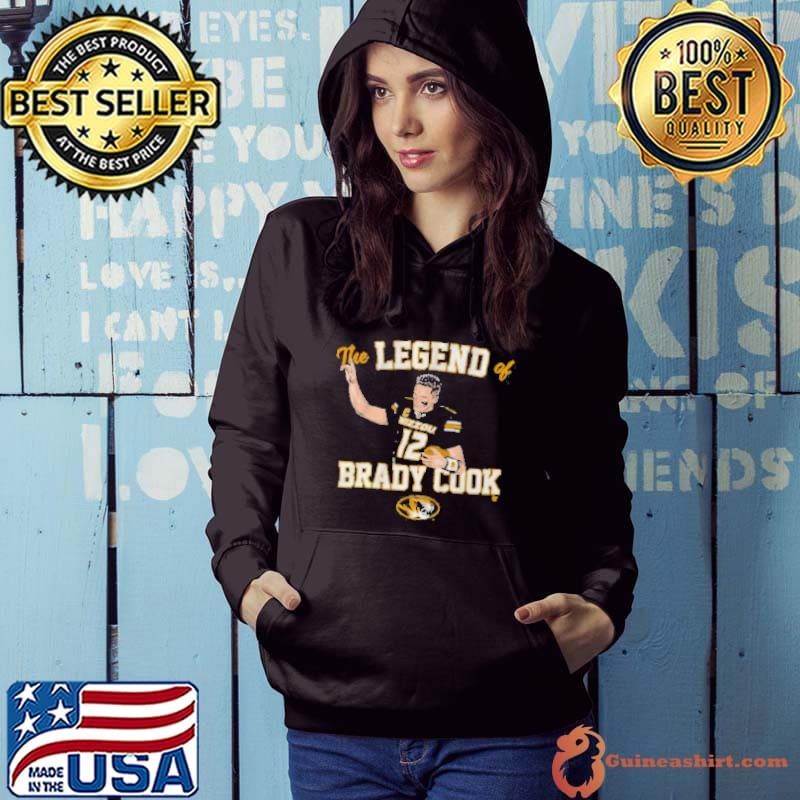 Mizzou Football The Legend Of Brady Cook Hoodie