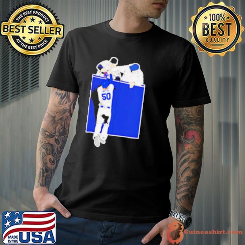 Mookie Betts vs New York Yankees fans interference shirt