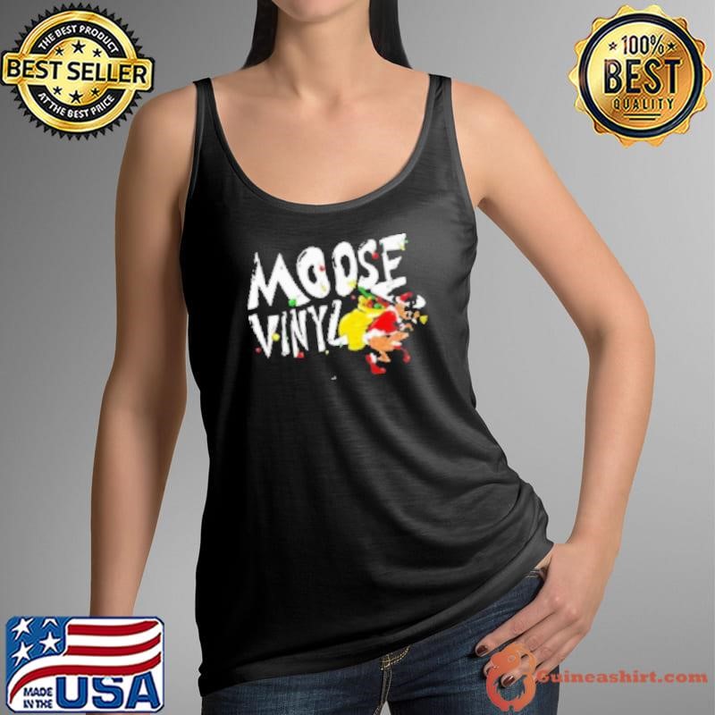 Moose Vinyl Embroidered Holiday 2024 Shirt Shirt