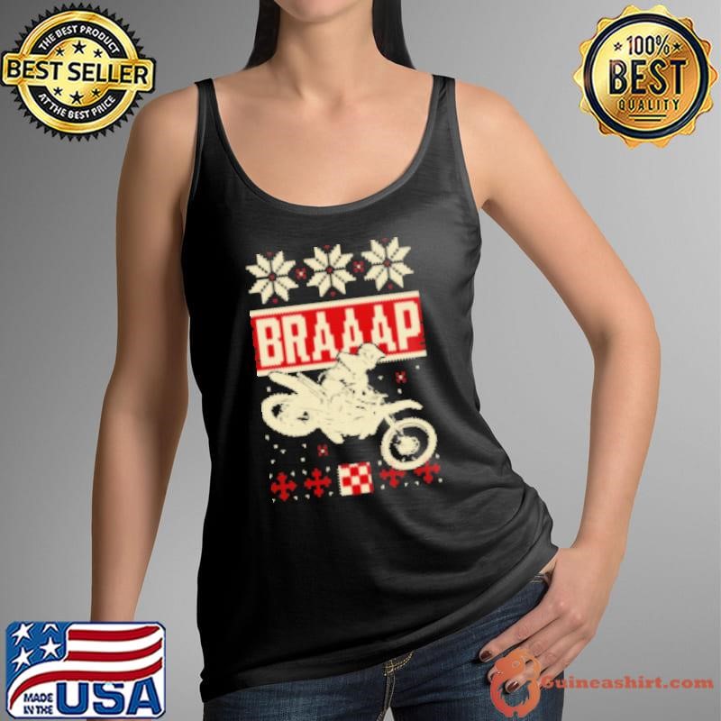 Motocross Braaap Ugly Christmas Shirt