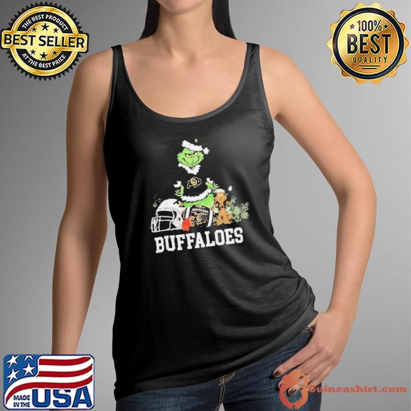 NCAA Grinch Shirt The Grinch And Colorado Buffaloes Christmas Shirt