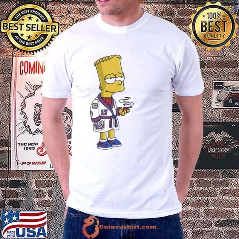 NFL Buffalo Bills Bart Simpsons The Bye Week(end) Art shirt