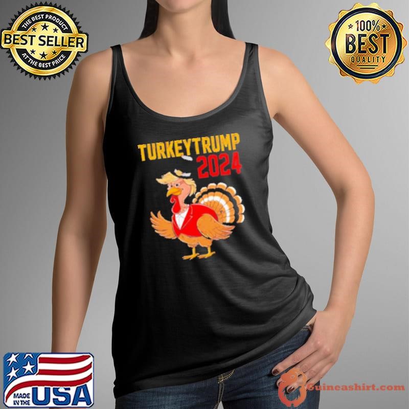 Nice Thanksgiving Day Trump Turkey Funny 2024 Meme Shirt