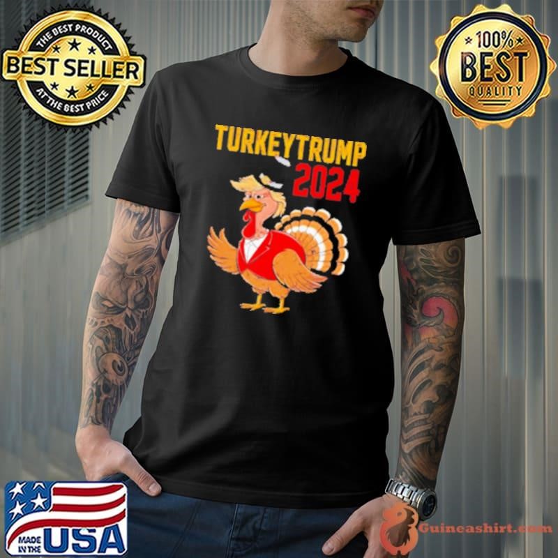 Nice Thanksgiving Day Trump Turkey Funny 2024 Meme Unisex